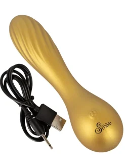 Vibrator Flexible Swirl in gold
