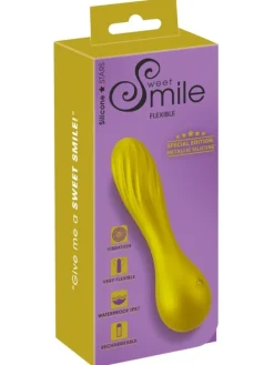 Vibrator Flexible Swirl in gold