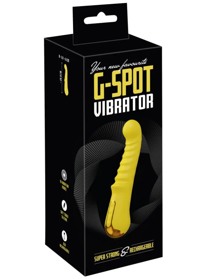 Vibrator G-Spot Vibrator in gelb