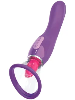 Vibrator "Her Ultimate Pleasure" in Lila - (L)25,4 cm