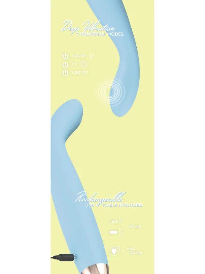 Vibrator Mini Vibrator in blau