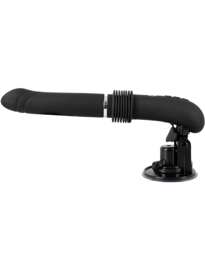 Vibrator mit Stoßfunktion RC Fucking Machine 2.0 in schwarz