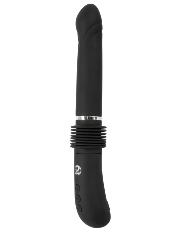 Vibrator mit Stoßfunktion RC Fucking Machine 2.0 in schwarz