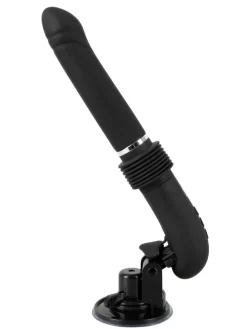 Vibrator mit Stoßfunktion RC Fucking Machine 2.0 in schwarz