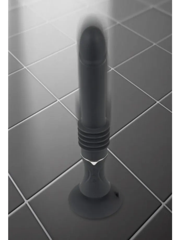 Vibrator mit Stoßfunktion Portable Fucking Machine in schwarz