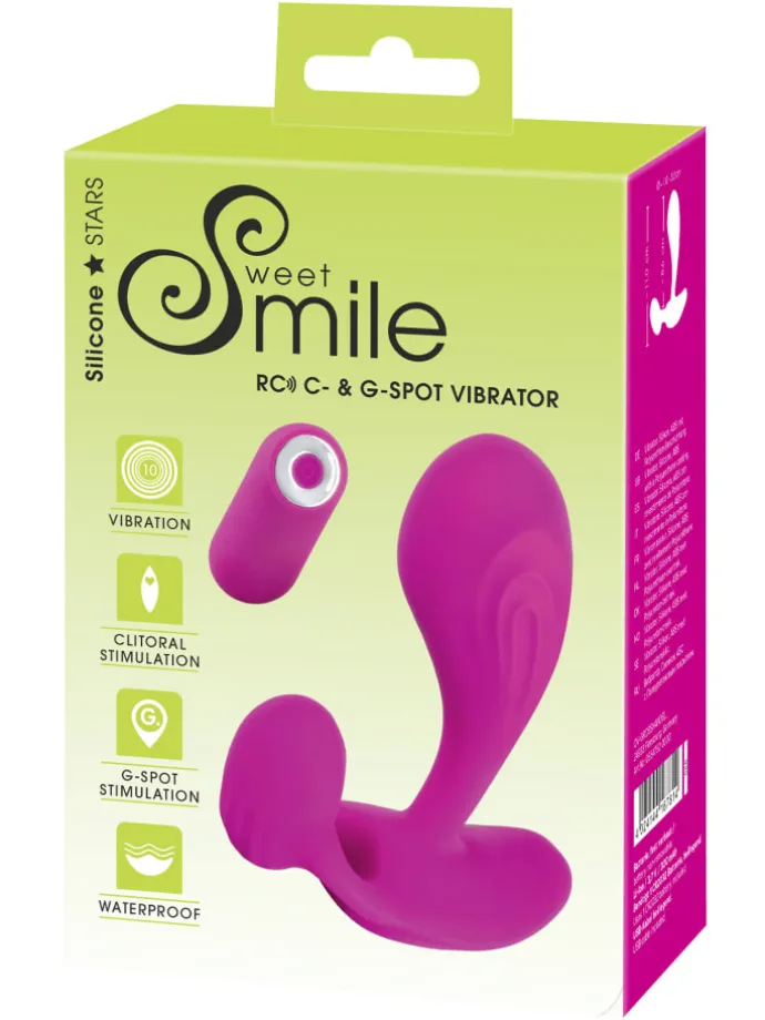 Vibrator RC C- & G-Spot Vibrator in pink