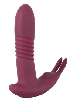 Vibrator RC Hands-free 3 Function Vibrator in rot