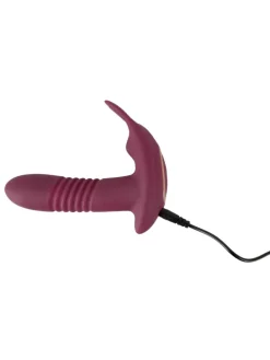 Vibrator RC Hands-free 3 Function Vibrator in rot
