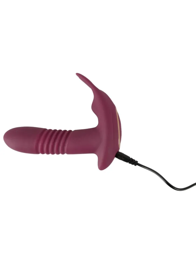 Vibrator RC Hands-free 3 Function Vibrator in rot