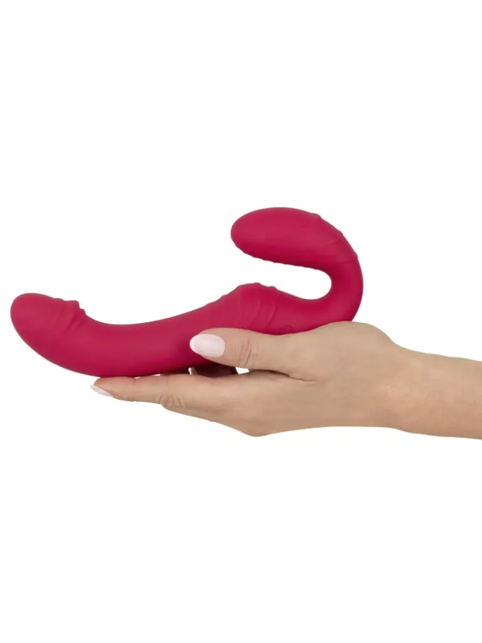 Vibrator RC Strapless Strap-On 3 in rot