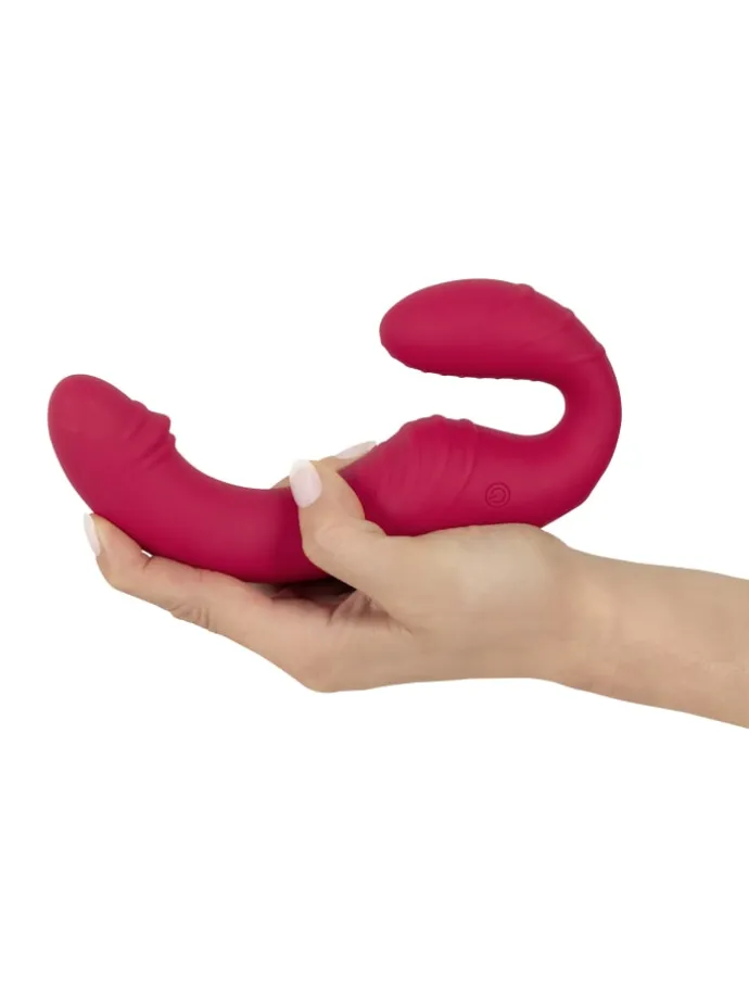 Vibrator RC Strapless Strap-On 3 in rot