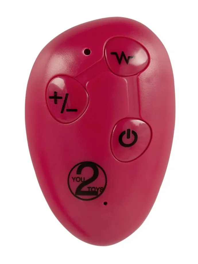 Vibrator RC Strapless Strap-On 3 in rot