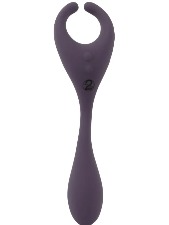 Vibrator Remote Controlled Couple's Vibrator in lila