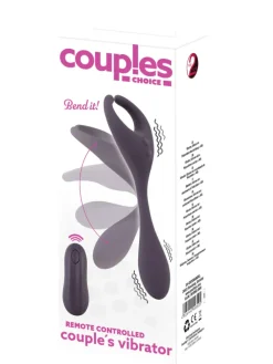 Vibrator Remote Controlled Couple's Vibrator in lila