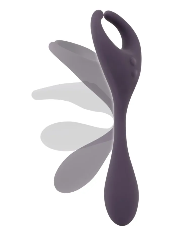 Vibrator Remote Controlled Couple's Vibrator in lila