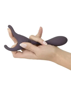 Vibrator Remote Controlled Couple's Vibrator in lila