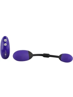 vibrierende Liebeskugel Pussy & Ass Balls in lila