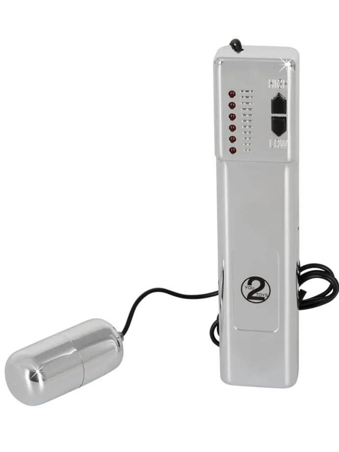Vibro-Ei High Speed Bullet in silber