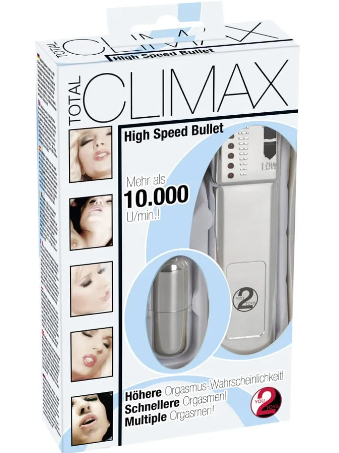 Vibro-Ei High Speed Bullet in silber