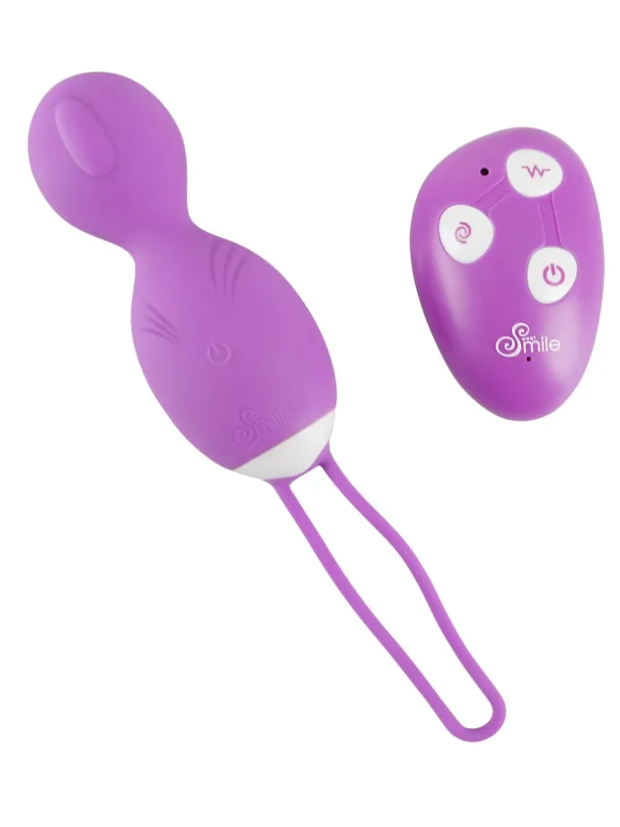 Vibrokugeln RC Rotating Love Ball in lila