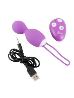 Vibrokugeln RC Rotating Love Ball in lila
