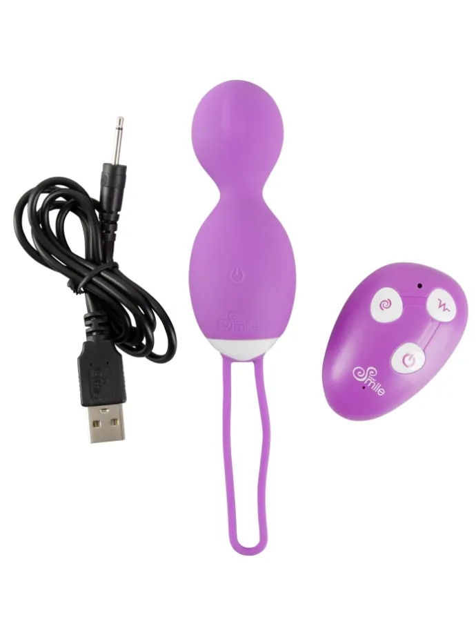 Vibrokugeln RC Rotating Love Ball in lila