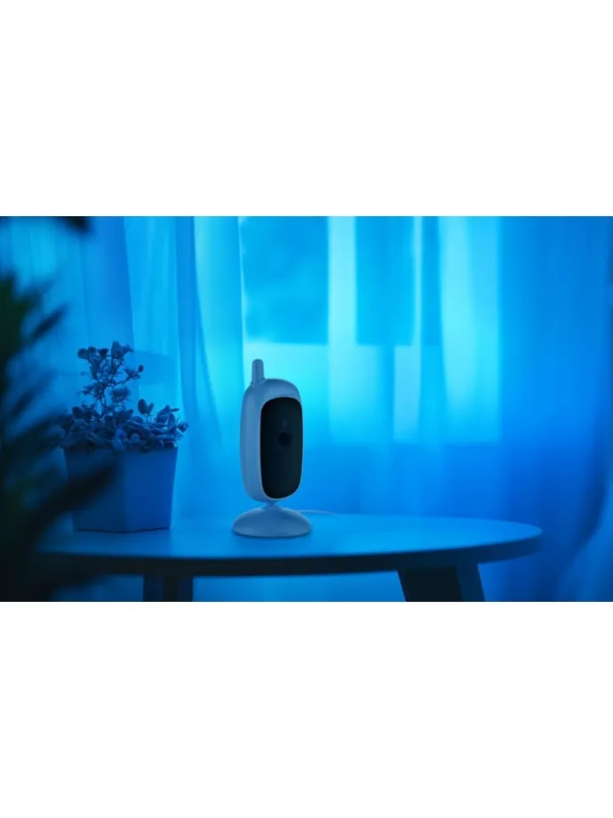 Video Babyphone 2,4" BabyCam S in Weiß ab 0 Monate