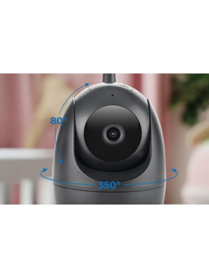 Video Babyphone 5" BabyCam Pro HD Move in Weiß ab 0 Monate
