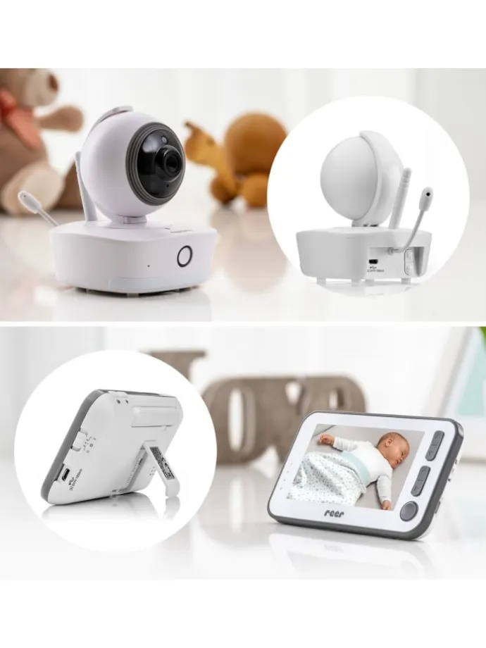 Video-Babyphone BabyCam XL in Weiß ab 0 Monate