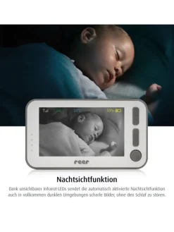 Video-Babyphone BabyCam XL in Weiß ab 0 Monate