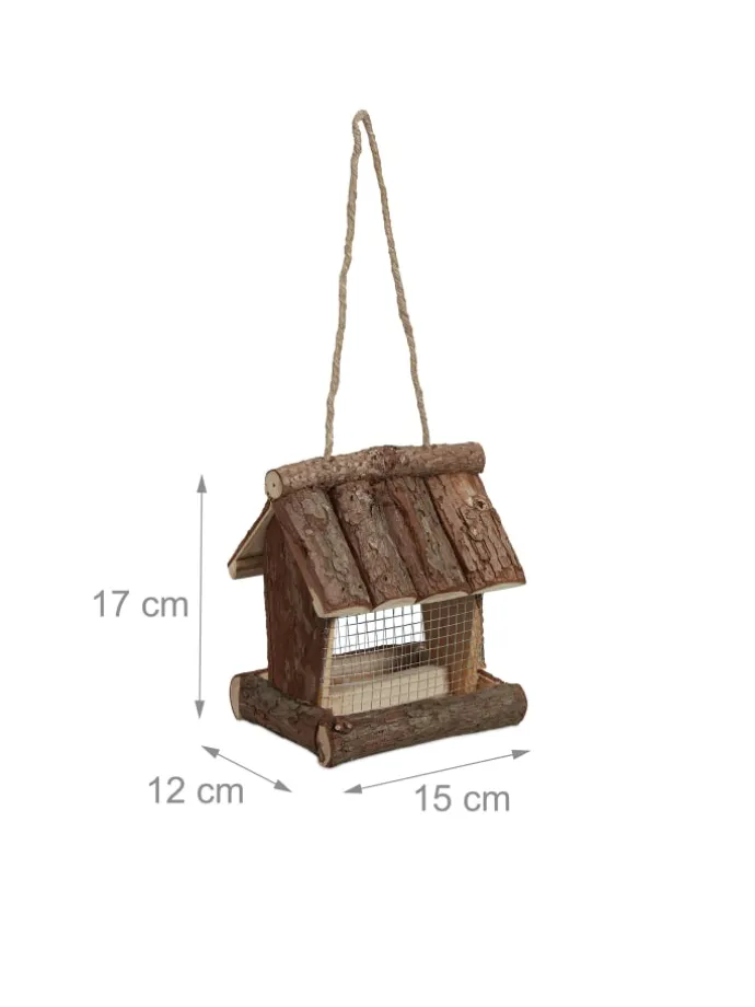 Vogelfutterhaus in Natur