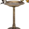 Vogelfutterstation in Bronze