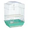 Vogelkäfig in Hellblau/Mintgrün - (B)35 x (H)49,5 x (T)32 cm