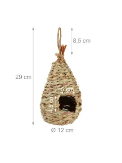 Vogelnest in Natur