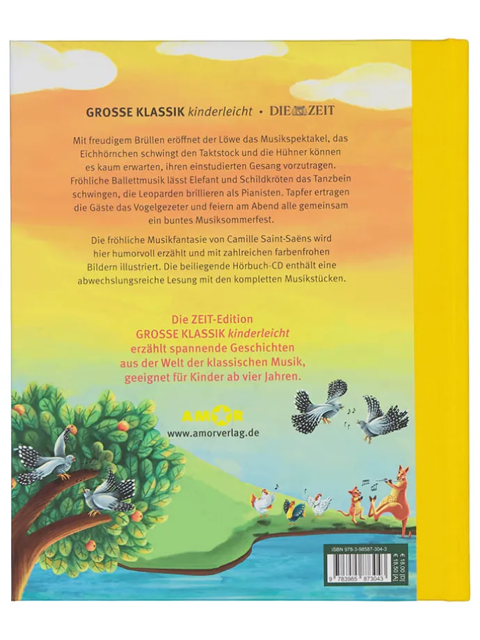 Vorlesebuch mit CD "Der Karneval der Tiere"
