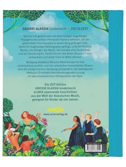 Vorlesebuch mit CD "Die Zauberflöte. Eine märchenhafte Oper."