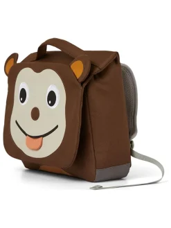 Vorschultasche "Affe" in Braun - (B)31,5 x (H)23,5 x (T)7 cm