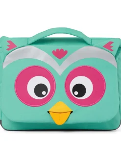 Vorschultasche "Eule" in Türkis - (B)31,5 x (H)23,5 x (T)7 cm