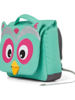 Vorschultasche "Eule" in Türkis - (B)31,5 x (H)23,5 x (T)7 cm