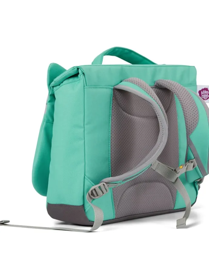 Vorschultasche "Eule" in Türkis - (B)31,5 x (H)23,5 x (T)7 cm