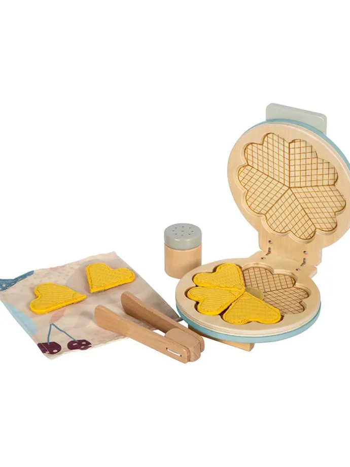 Waffeleisen-Set in Blau/ Gelb - ab 2 Jahren
