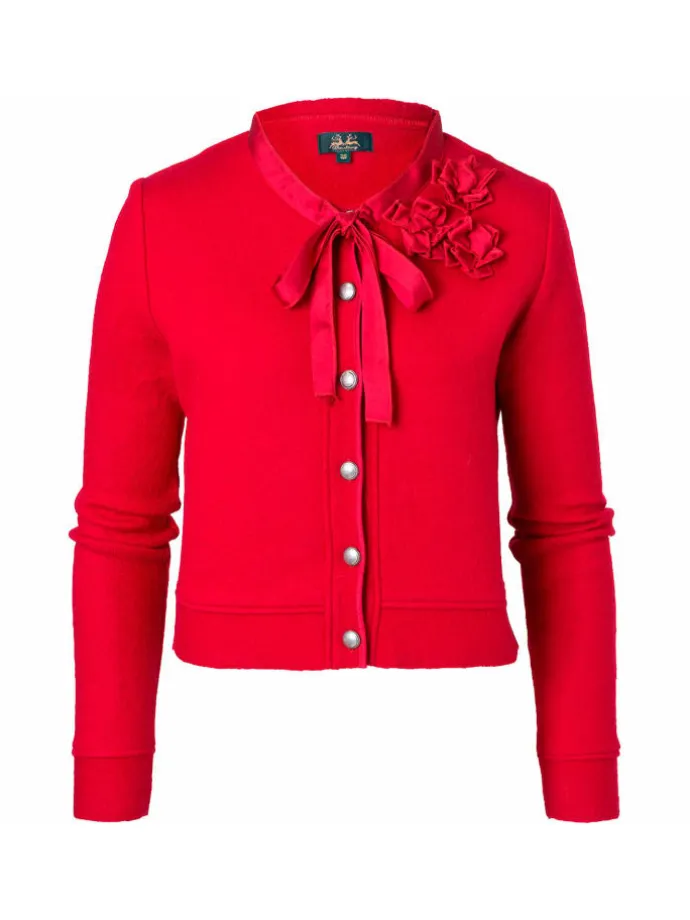 Walkjacke Olivia in Rot