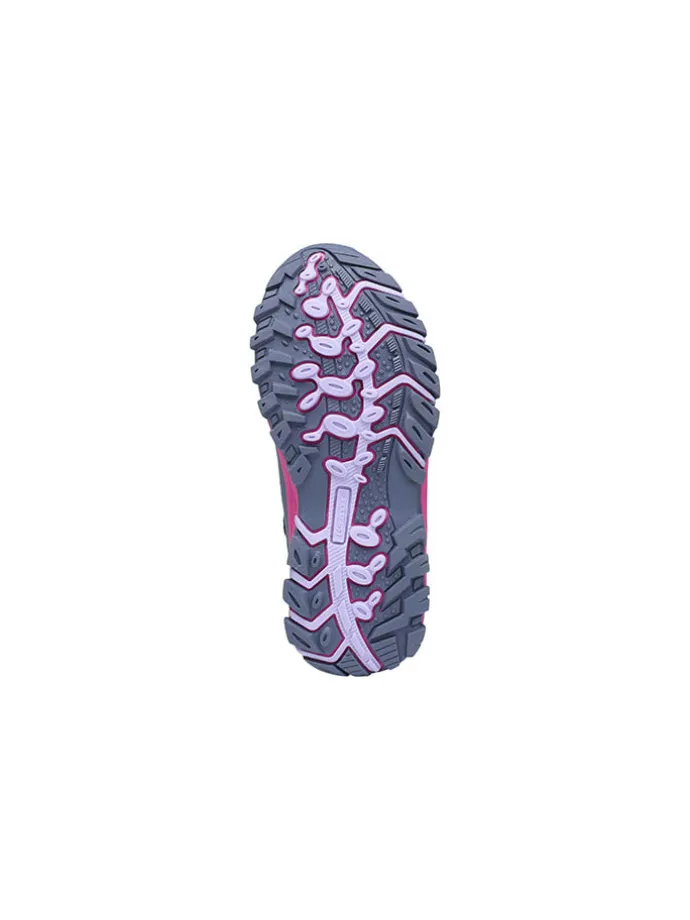 Wanderboots "FSK-Wenger Mid XT KTX" in Grau/ Fuchsia