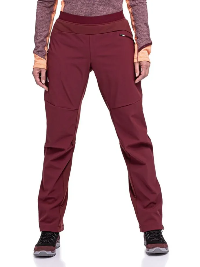 Wanderhose "Rinnen" in Bordeaux