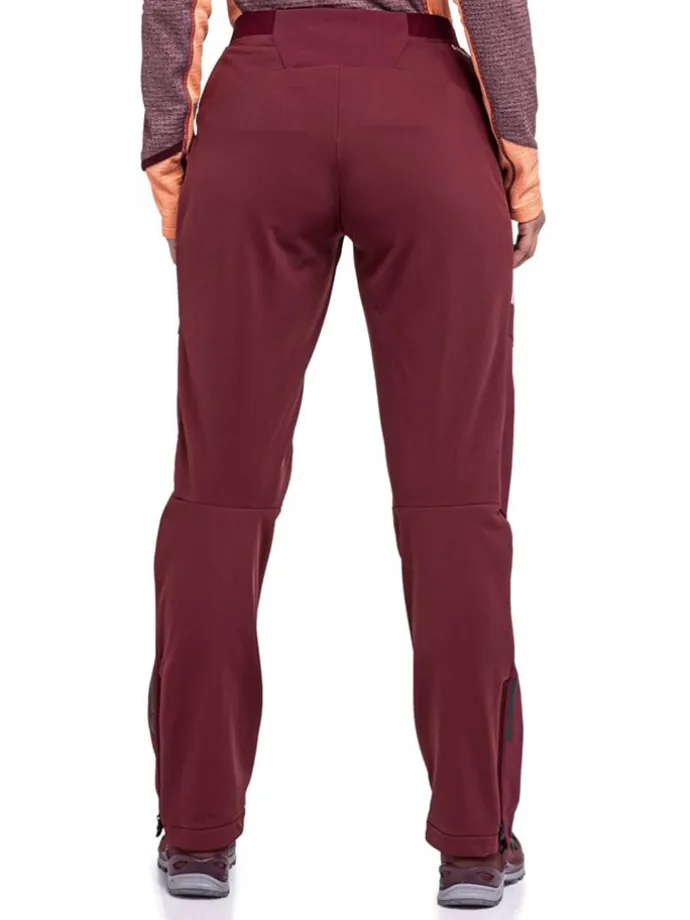 Wanderhose "Rinnen" in Bordeaux