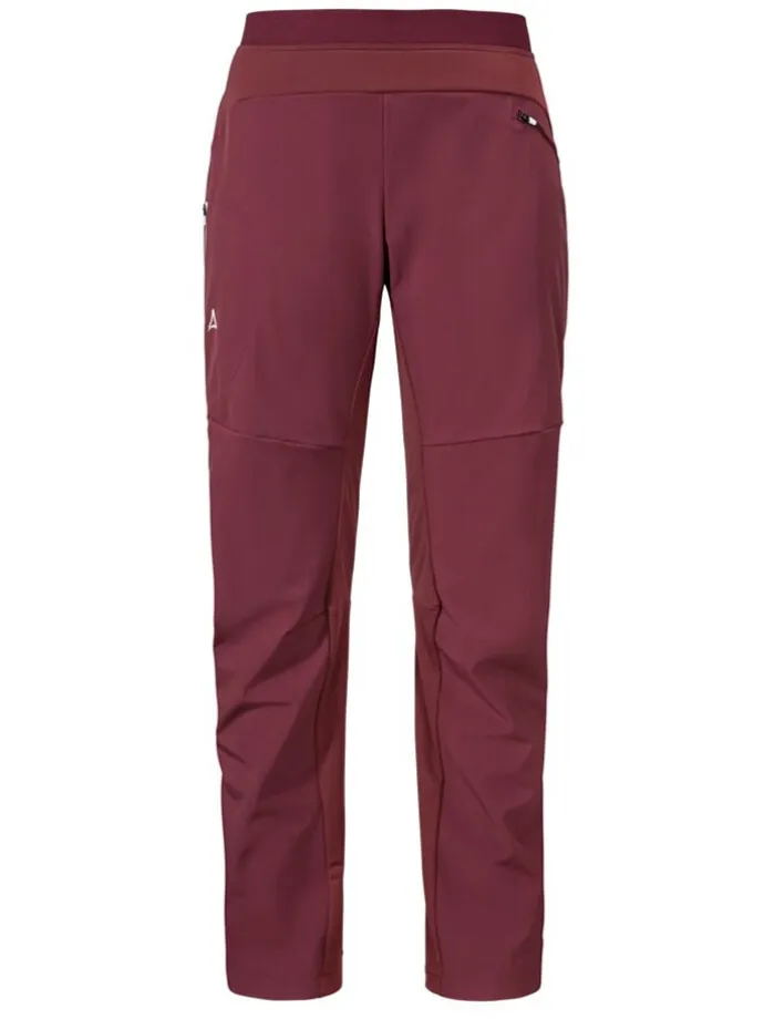 Wanderhose "Rinnen" in Bordeaux
