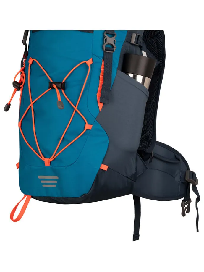 Wanderrucksack "Fjell Trekker 22" in Blau - (B)24 x (H)45 x (T)18 cm