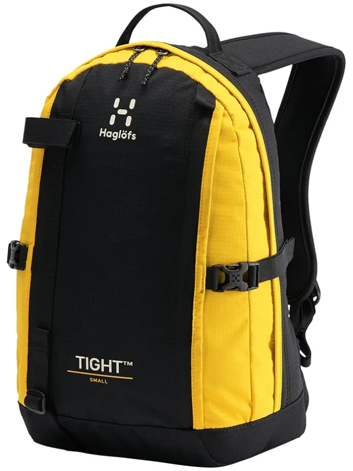 Wanderrucksack "Tight Small" in Gelb/ Schwarz - (B)27 x (H)46 x (T)22 cm