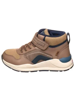 Wanderschuhe  in Hellbraun/ Blau