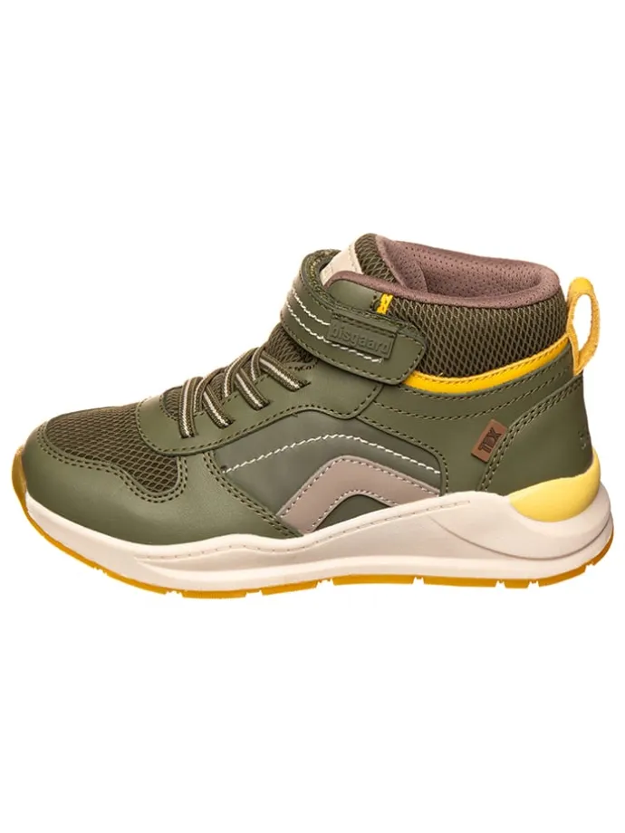 Wanderschuhe in Khaki/ Gelb